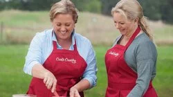 BBQ Thighs and Fried Peach Pies