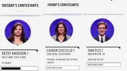 Betsy Knudson Vs. Lauren Cusitello Vs. Ivan Plis, show # 7530.