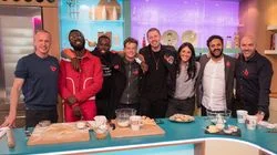 Nish Kumar, Martine McCutcheon, Professor Green, Ed Speleers, Ghetts