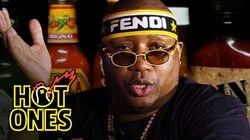 E-40 Asks a Fan to Save Him While Eating Spicy Wings