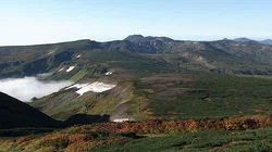 Takanegahara Plateau in the Taisetsu mountain range