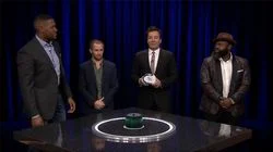 Michael Strahan, Michael Angarano, Takeoff