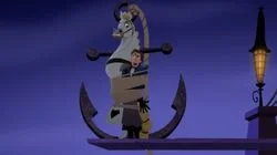 Max and Eugene in "Peril on the High Seas"