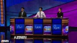 2019 Teen Tournament Final Game 1 , show # 7959.