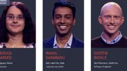 Jessica Garsed Vs. Rahul Garabadu Vs. Scottie Biddle, Show # 8002.