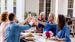 BBQ Brisket and Fritters