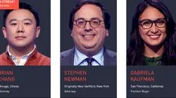 Brian Chang Vs. Stephen Newman Vs. Gabriela Kaufman, show # 8257.