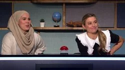 Bra du ikke er tjue år og singel, Knut! (Iman Meskini og Marte Bratberg mot Knut Nærum og Cathrine Sandnes)