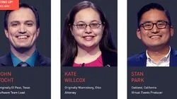 John Focht Vs. Kate Willcox Vs. Stan Park, show # 8269.