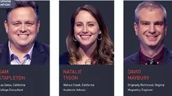 Sam Stapleton Vs. Natalie Tyson Vs. David Maybury, show # 8276.