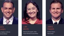 Zach Shrier Vs. Lori White Vs. James Fraser, show # 8288.