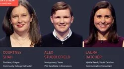 Courtney Shah Vs. Alex Stubblefield Vs. Laura Hatcher, show # 8372.