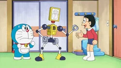 Testing Robot / Using the Serving Pear on Nobi Family