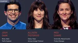 Josh Saak Vs. Allison Pistorius Vs. Meg Ohare, show # 8381.