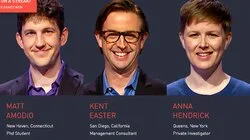 Matt Amodio Vs. Kent Easter Vs. Anna Hendrick, show # 8391.