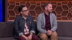 Nico Santos and Caroline Rhea vs. Melissa Peterman and Marcia Cross