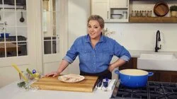 Chicken Soup and Cheesy Bread