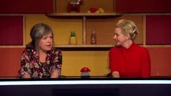 Nervekamp (Lene Kongsvik Johansen og Hilde Louise Asbjørnsen mot Adelina Ibishi og Harald Stanghelle)