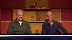 Feige lag! (Calle Hellevang Larsen og Marianne Borgen mot Steinar Sagen og Henrik Elvestad)