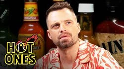 Sebastian Stan Learns About Himself While Eating Spicy Wings