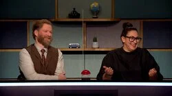 Vinn eller (nesten) forsvinn (Petter Schjerven og Sarah Natasha Melbye mot Sofie Høgestøl og Eirik Bergesen)