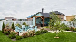 Парящая баня в экосаду