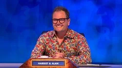 Alan Carr, Harriet Kemsley, Jonathan Ross, Maisie Adam, Huge Davies
