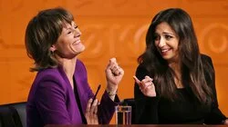 Hadia Tajik og Vebjørn Sand