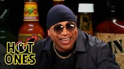 LL COOL J Needs Some Milk While Eating Spicy Wings