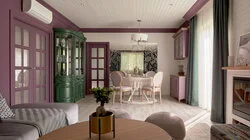 Гостиная с изумрудным буфетом