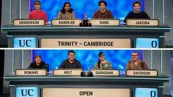 Trinity College, Cambridge v Open University