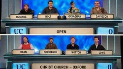 Open University v Christ Church, Oxford