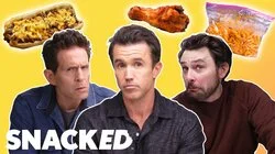 Always Sunny's Charlie Day, Rob McElhenney and Glenn Howerton Swap Favorite Bar Snacks