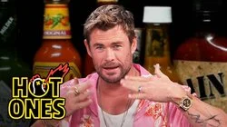 Chris Hemsworth Gets Nervous While Eating Spicy Wings