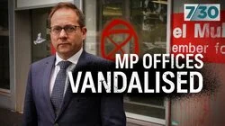 MP Offices Vandalised