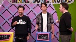 A Cutscene in a Video Game That's Glitching Out