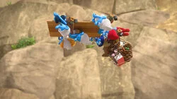 Le sourire du Schtroumpf Grognon