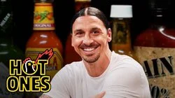 Zlatan Ibrahimović Gets Slide Tackled by Spicy Wings