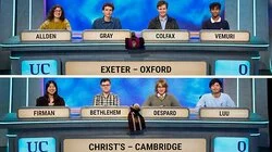 Exeter College, Oxford v Christ's College, Cambridge