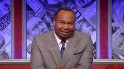 Roy Wood Jr., Roisin Conaty, Richard Osman