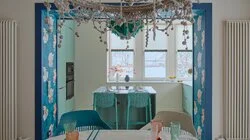 Кухня-гостиная в рыбацкой деревне