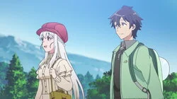 Two People and One Furry Friend, Strolling Through Aomori