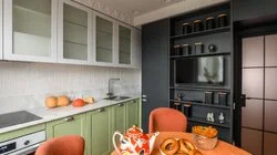 Кухня с лемехом и чёрными сенями