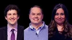 2025 Jeopardy Invitational Tournament Finals Game 1, Show # 9218.