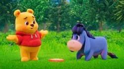 Eeyore and the Flying Disk