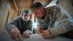 Et liv i sludd på stillas