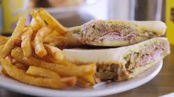 Sandwiches, Seafood and Sweets