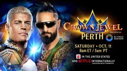 Crown Jewel 2025 - RAC Arena in Perth, Australia