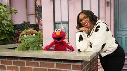 Elisabeth Moss, Elmo, Oscar the Grouch