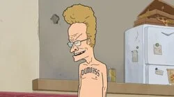 Old Beavis and Butt-Head in Tattoo